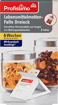 Lebensmittelmotten-Falle Dreieck Profissimo