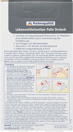 Lebensmittelmotten-Falle Dreieck Profissimo