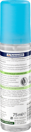 Deo Zerstäuber Deodorant Wasserminze Meeresmineralien alverde NATURKOSMETIK