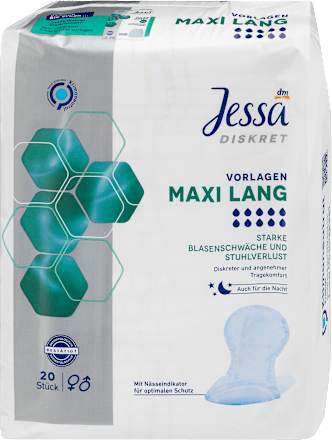 Wkładki higieniczne maxi długie Jessa DISKRET