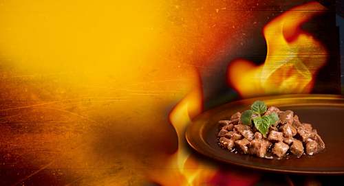 Nassfutter Katze marinierte Streifen mit Pute in Sauce, BBQ Dein Bestes