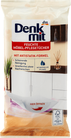 Feuchttücher Möbelpflege Denkmit