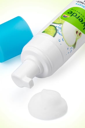 Reinigungsschaum Beauty & Fruity 3in1 Limette Apfel alverde NATURKOSMETIK