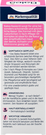 Rasieröl Balea