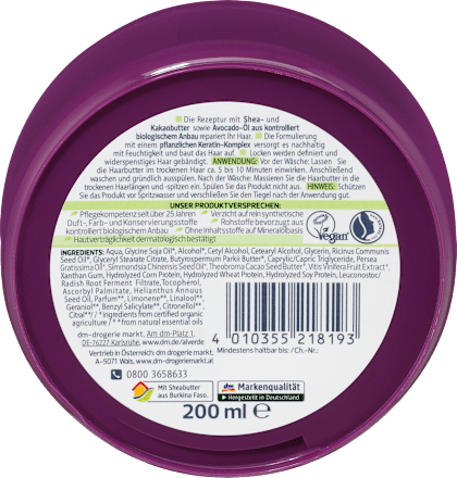 Haarbutter Repair alverde NATURKOSMETIK