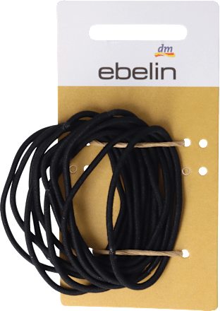 Elastici sottili neri ebelin