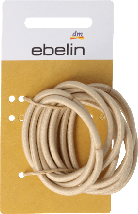 Elastici per capelli biondi ebelin