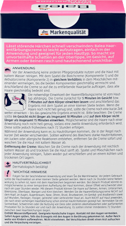 Haarentfärbungscreme Balea