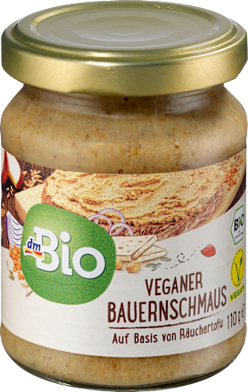Aufstrich, veganer Bauernschmaus dmBio
