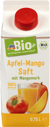 Saft, Apfel-Mango Saft dmBio