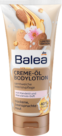 Körperlotion Creme-Öl Bodylotion Mandelöl Balea