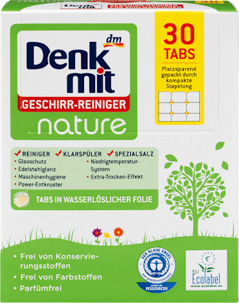 Spülmaschinen-Tabs nature Denkmit