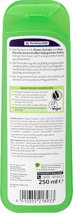 Duschgel Olive Aloe Vera alverde NATURKOSMETIK