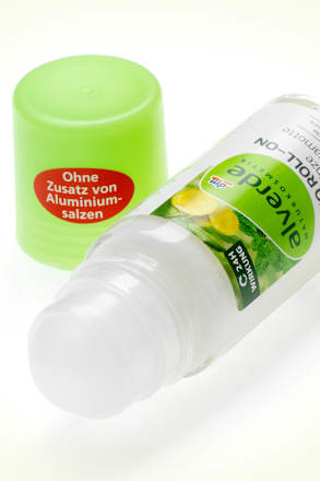 Deo Roll On Deodorant Minze Bergamotte alverde NATURKOSMETIK