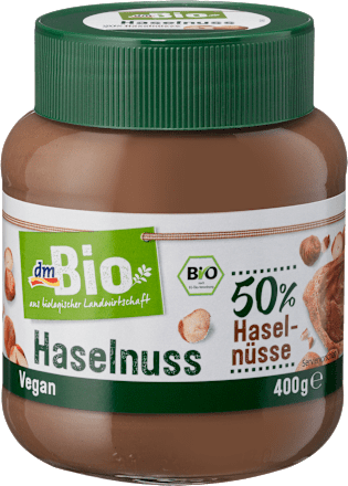 Schokoladen-Aufstrich, Haselnuss Creme dmBio