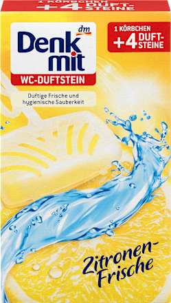 WC Duftstein Zitronen-Frische Denkmit