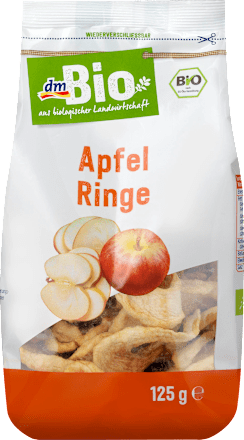 Trockenobst Apfel-Ringe dmBio