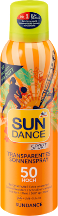 Transparentes Sonnenspray Sport LSF 50 SUNDANCE
