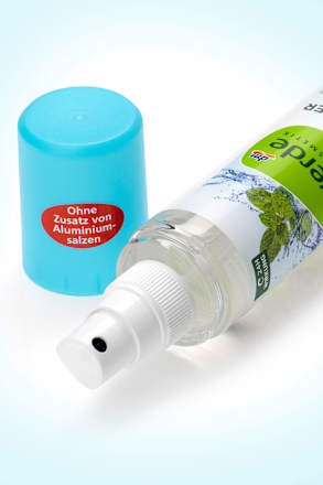 Deo Zerstäuber Deodorant Wasserminze Meeresmineralien alverde NATURKOSMETIK