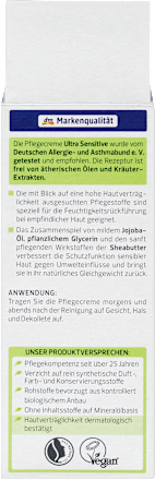 Tagespflege Ultra Sensitive alverde NATURKOSMETIK