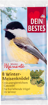 Hauptfutter für Wildvögel, Wintermomente Winter-Meisenknödel Dein Bestes