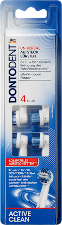Aufsteckbürsten Active Clean Dontodent