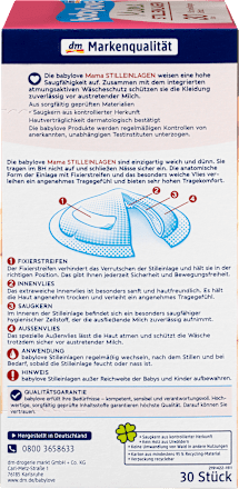 Mama Stilleinlagen weiß babylove Mama