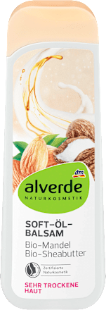 Bodylotion Soft-Öl-Balsam Bio-Mandel Bio-Sheabutter alverde NATURKOSMETIK