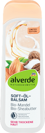 Bodylotion Soft-Öl-Balsam Bio-Mandel Bio-Sheabutter alverde NATURKOSMETIK