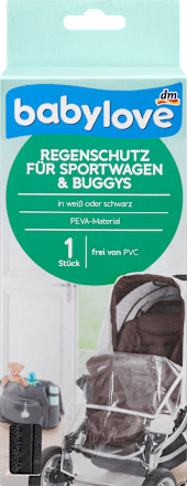 Regenschutz für Sportwagen und Buggys babylove