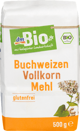 Mehl, Buchweizen Vollkorn dmBio
