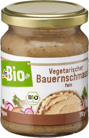 Aufstrich, veganer Bauernschmaus dmBio