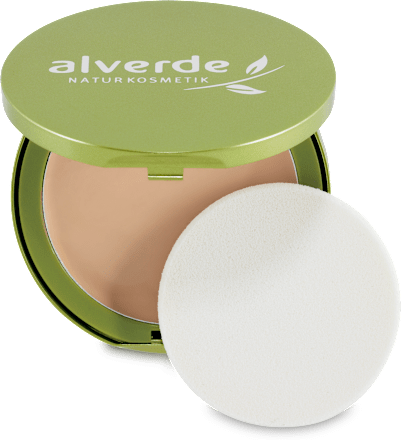 Foundation Kompakt 020 Honig-Gold alverde NATURKOSMETIK