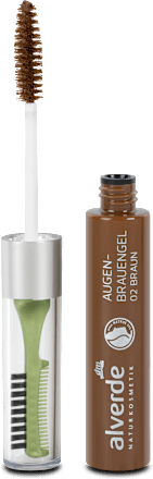 Maskara na obočie, 02 Braun alverde NATURKOSMETIK