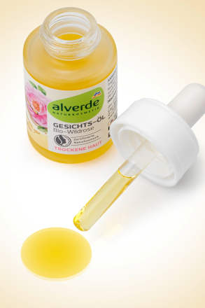 Gesichtsöl Bio-Wildrose alverde NATURKOSMETIK