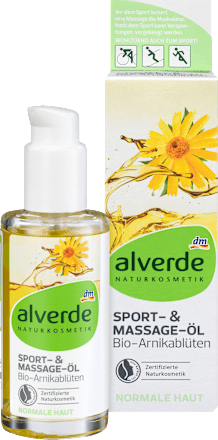 Körperöl Sport- und Massageöl Arnikablüten alverde NATURKOSMETIK