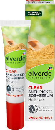 Serum Clear Anti-Pickel SOS Heilerde alverde NATURKOSMETIK