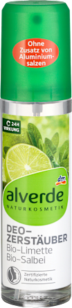 Deo Zerstäuber Deodorant Limette Salbei alverde NATURKOSMETIK
