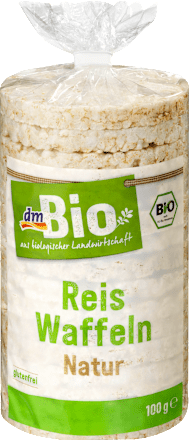 Waffeln, Reis, natur dmBio