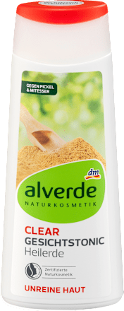 Gesichtswasser Clear Heilerde alverde NATURKOSMETIK