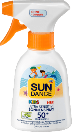 Med Kids Ultra Sensitive Sonnenspray LSF 50+ SUNDANCE