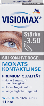 Silikon-Hydrogel Monatslinse - 3,5 VISIOMAX