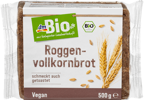 Brot, Roggen-Vollkorn-Brot dmBio
