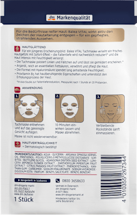 Vital Tuch-Maske Balea