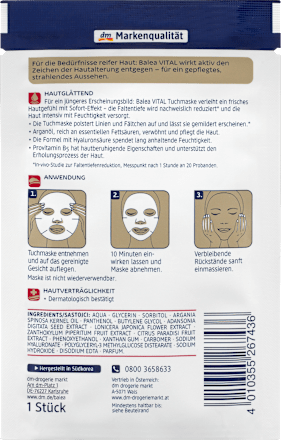 VITAL Tuch-Maske Balea