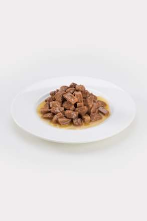 Храна за котки с морска сьомга и платика в сос DEIN BESTES