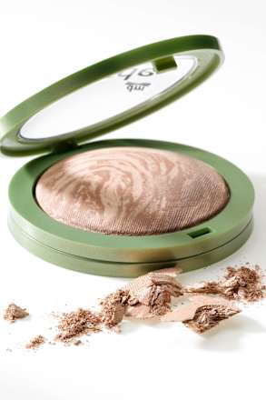 Marmorierter Duo Bronzer soft bronze 01 alverde NATURKOSMETIK
