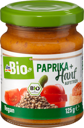 Aufstrich Paprika-Hanf dmBio