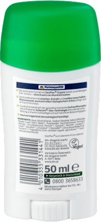 Deo Stick Deodorant Salbei Limette alverde NATURKOSMETIK