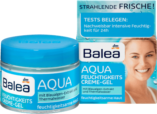 Tagespflege Aqua Feuchtigkeits-Creme-Gel Balea